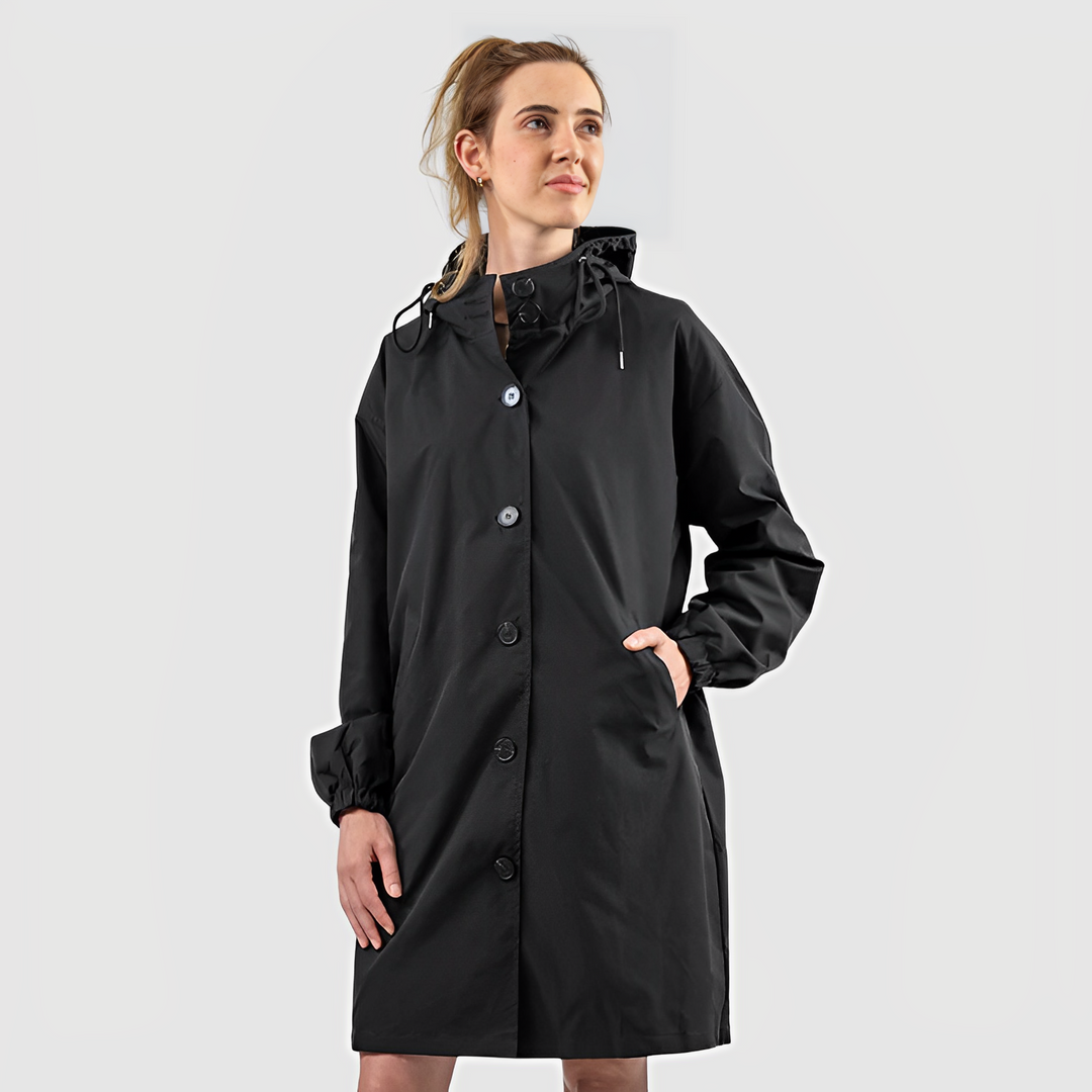 Drune | Lässig mit Kapuze und Kordel für Frauen Ideal für Herbst Winter