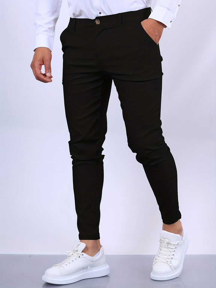 Drune | Elegante Slim Fit Hose für Männer