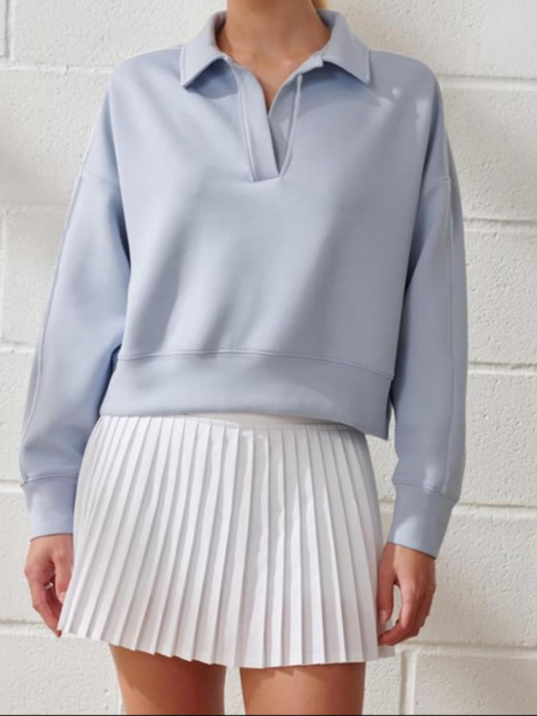 Drune | Pullover mit Kragen
