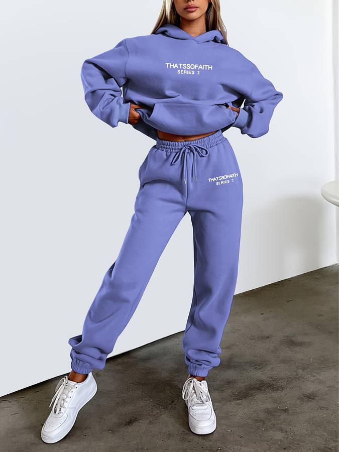 Drune | Zweiteiliges Jogging-Set Damen
