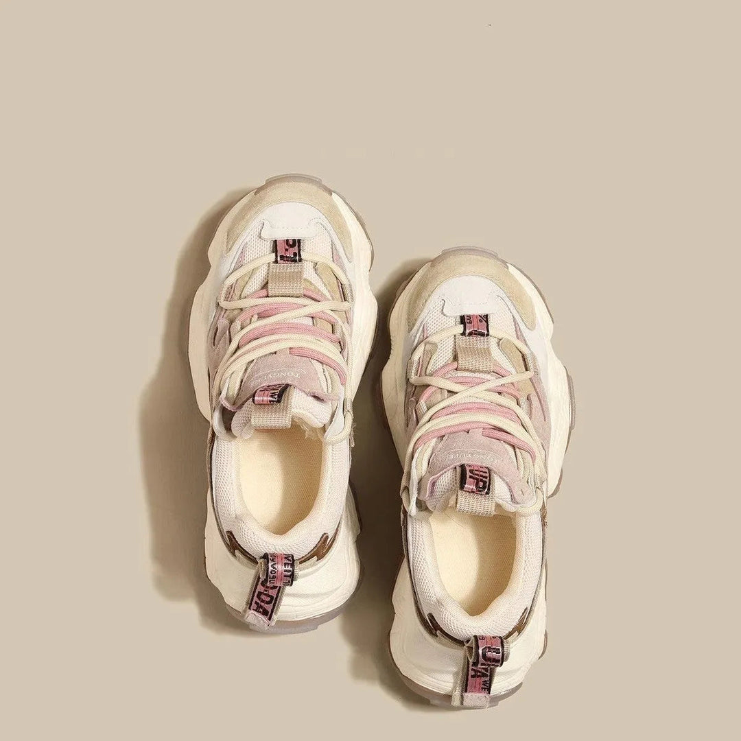 Drune | Damen Sneaker Wolle Casual mit Plateau