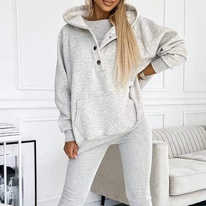 Drune | 3-Teiliges Damen-Sportset Für Herbst Und Winter