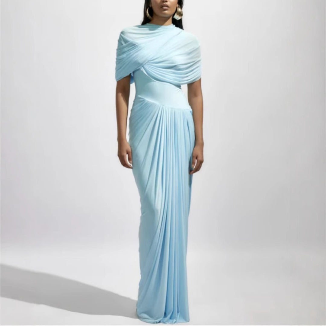 Drune | Vintage Schal Wickelkleid