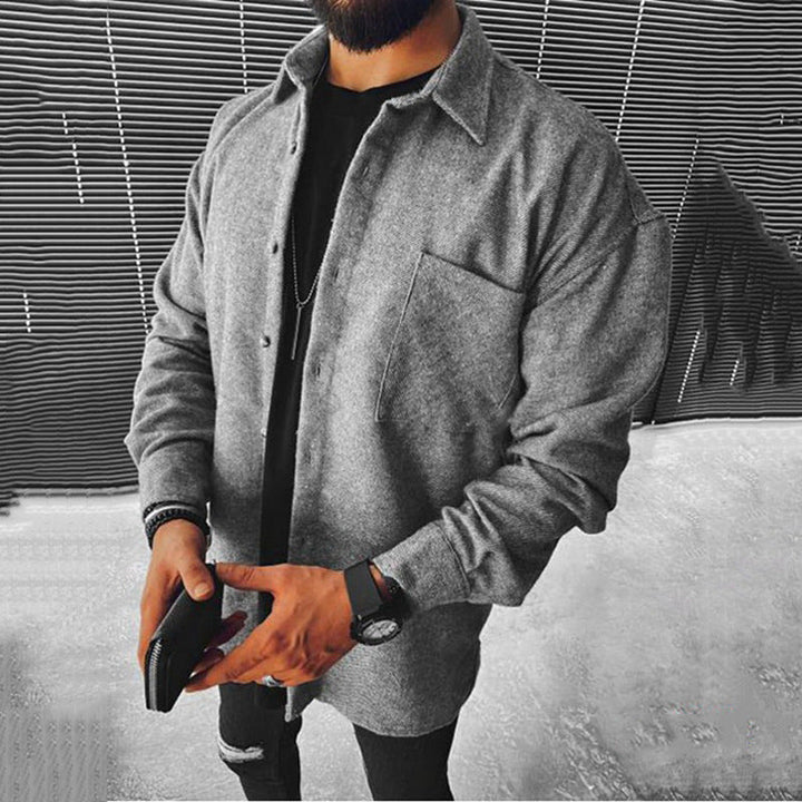 Drune | Lässige Karo Langarmjacke Für Herren