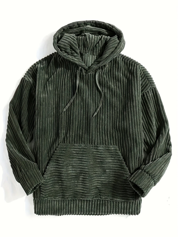 Drune | Pullover Mit Kapuze Aus Cord