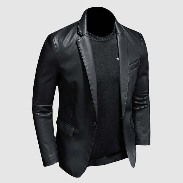 Drune | Herren Rohlederjacke