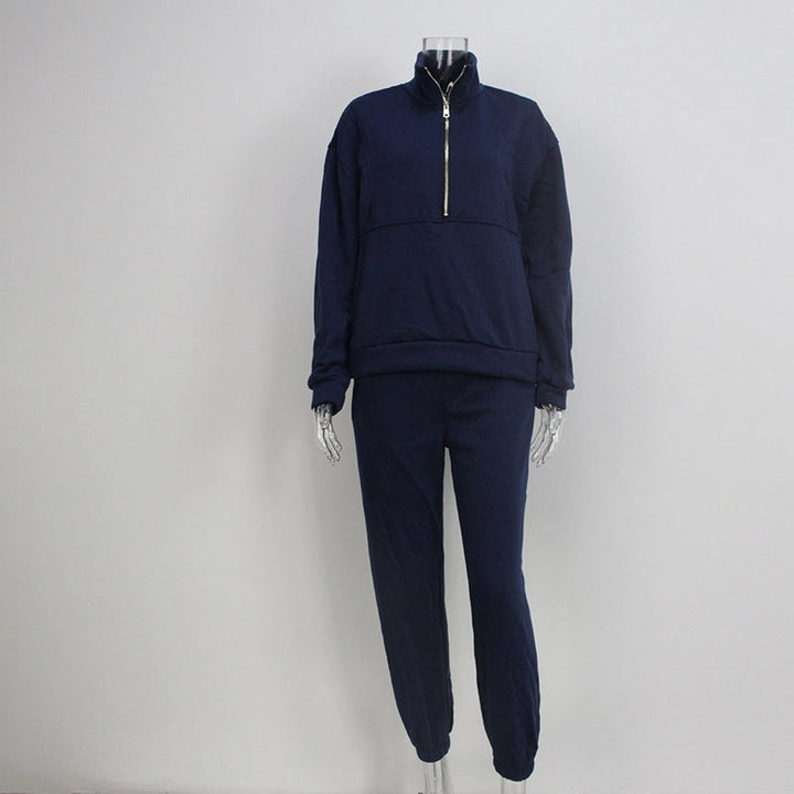 Drune | 2-teiliges Zip-Hals-Set für sportliche Eleganz