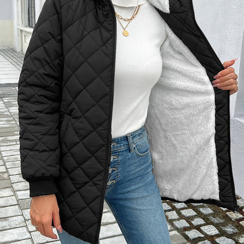 Drune | Gepolsterte Jacke mit Reißverschluss