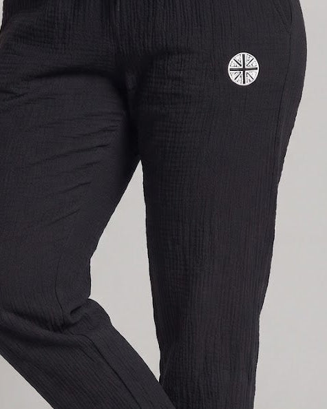 Frauen Bequeme Freizeitpants Drune