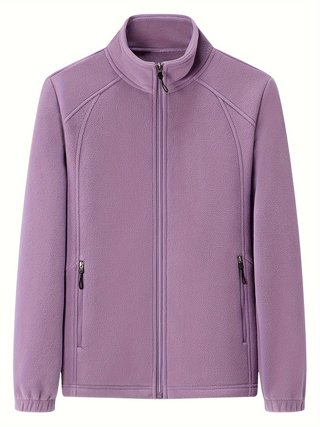 Drune | Plüsch Damen Outdoorjacke mit Hohem Kragen und Langen Ärmeln