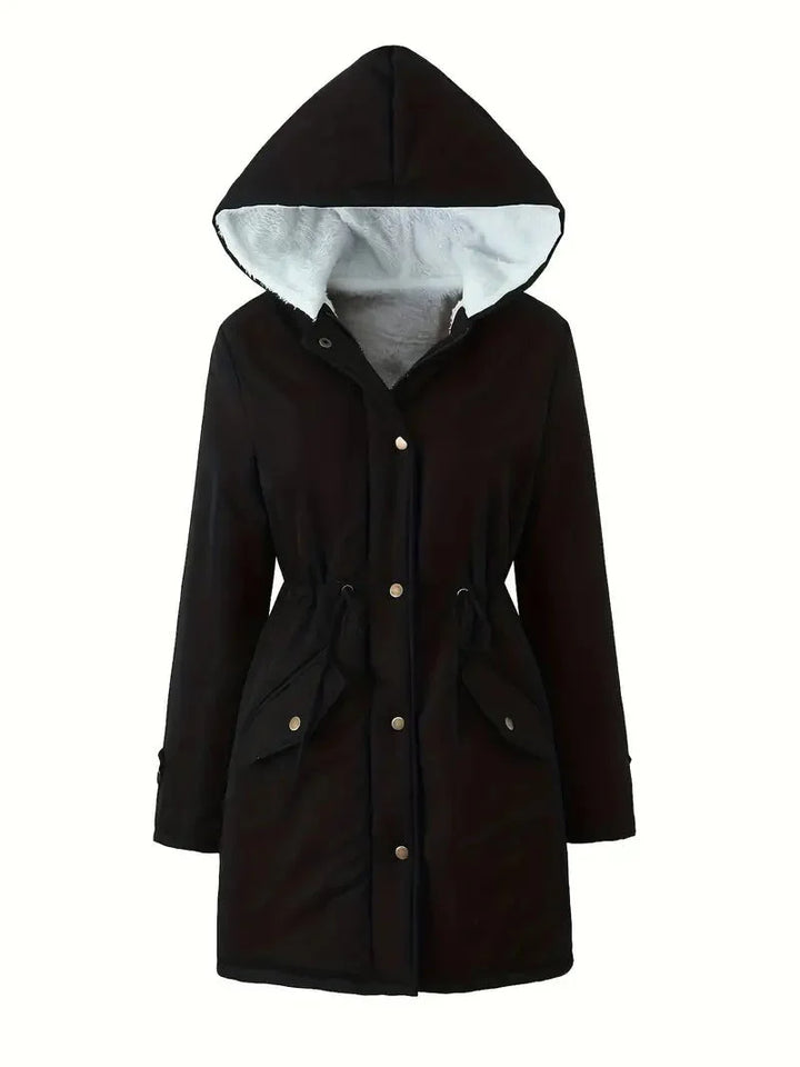 Drune | Fleece-Futter Parka - Warm & Leicht - Verstellbare Taille - Legere Winterbekleidung