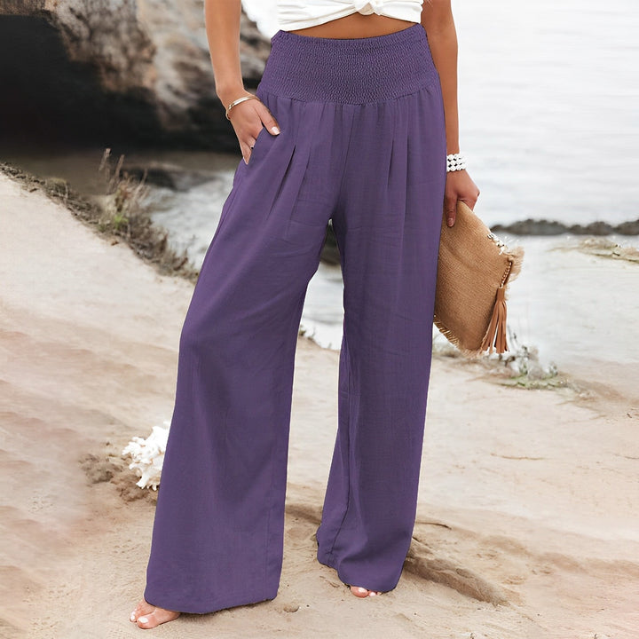 Drune | Luxuriöse Weite Hose für Damen