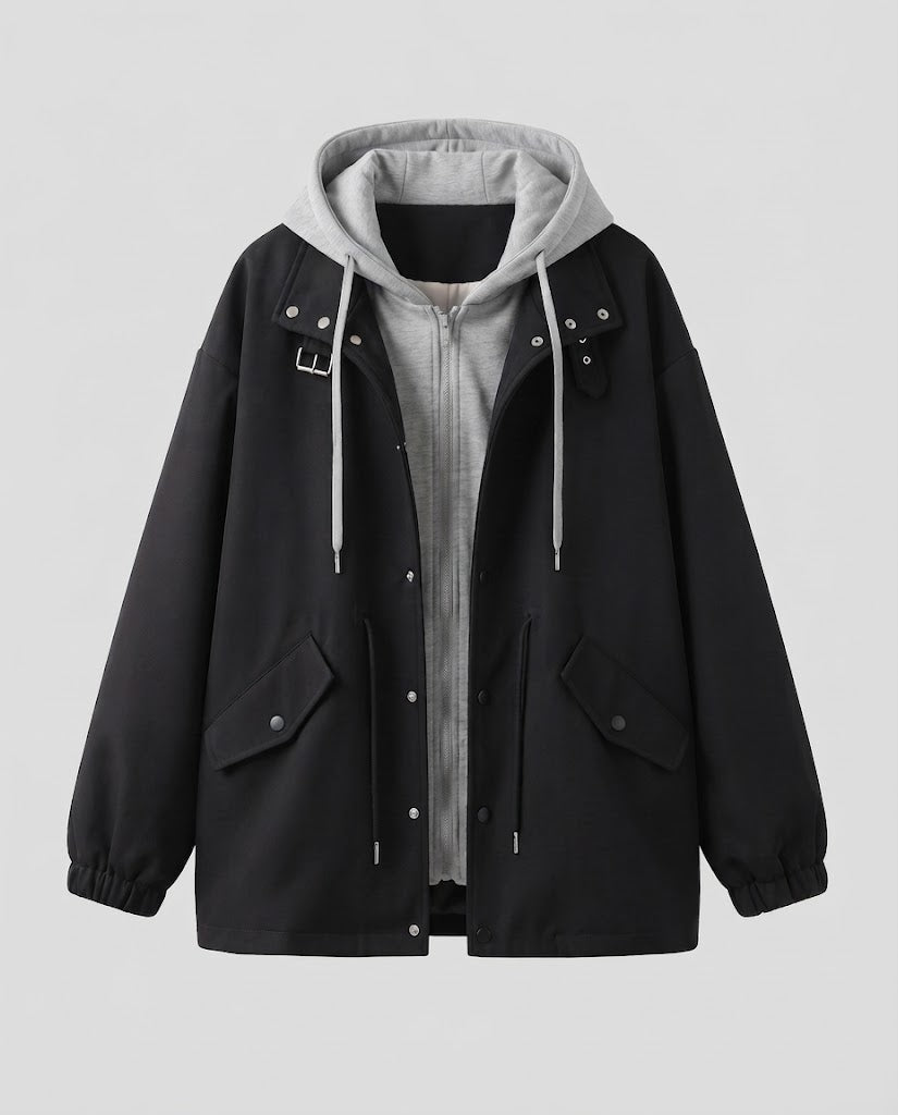 Damen Urban Oversized Fleece-Jacke Drune