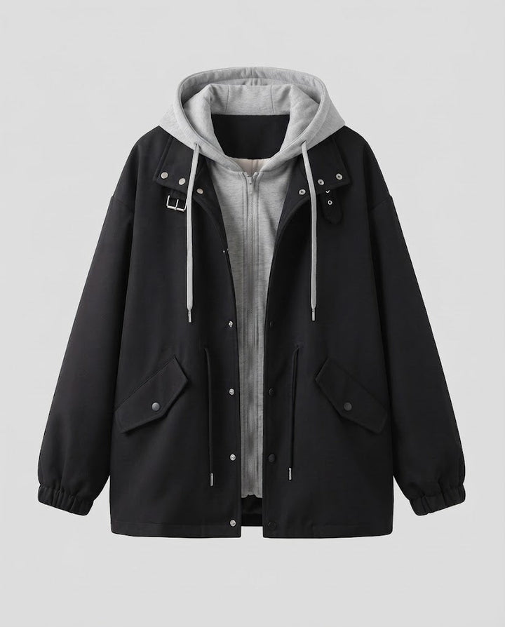 Damen Urban Oversized Fleece-Jacke Drune