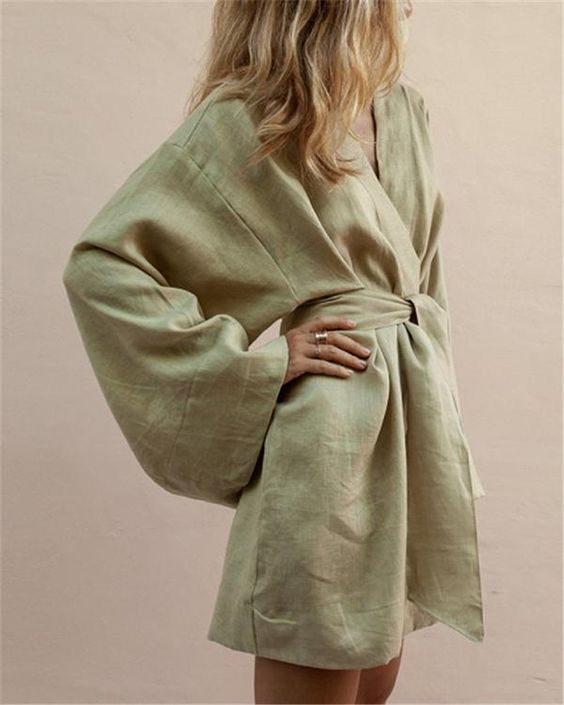 Drune | Kimono Mini Kleid