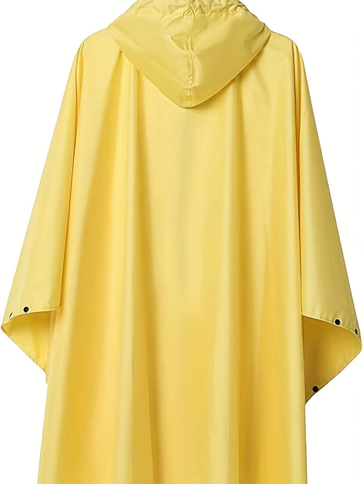 Drune | Wasserdichter Regenponcho Mit Kapuze
