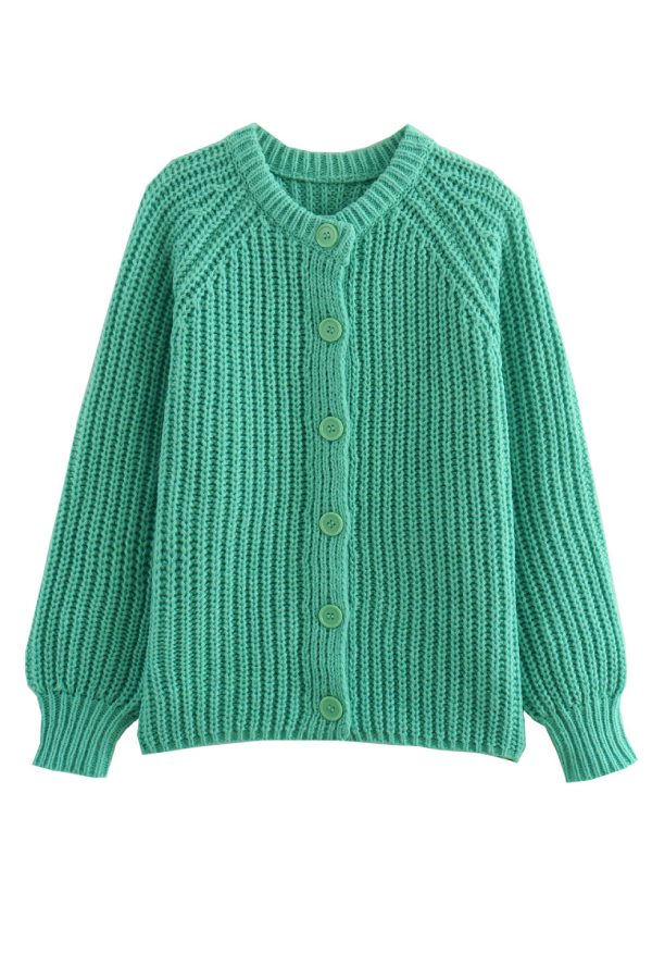 Drune | Farbe Cardigan Langarm Strickpullover Jacke
