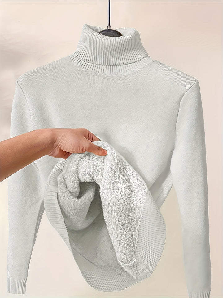 Drune | Foret Rollkragenpullover Warm und Weich Perfekt Für Den Winter