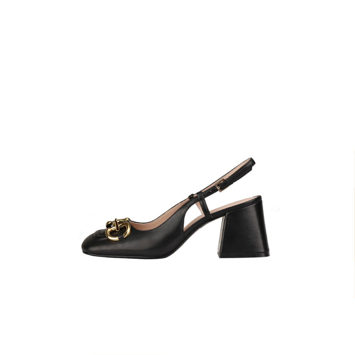 Drune Retro Mary Jane Schuhe mit dicken hohen Absätzen und Schnallen