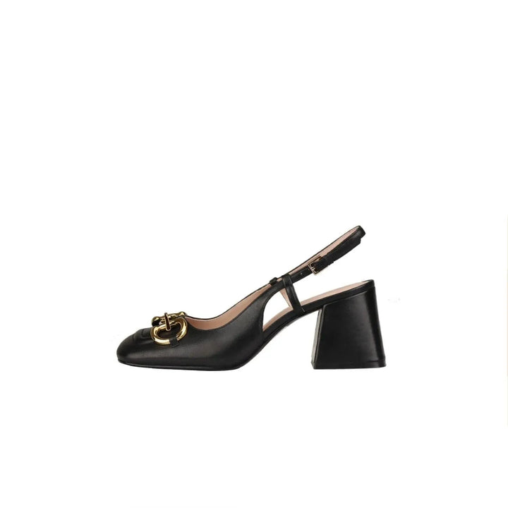 Drune | Damen Retro-Schuhe mit hohen Absätzen und Schnalle - Zeitlose Eleganz und Stil