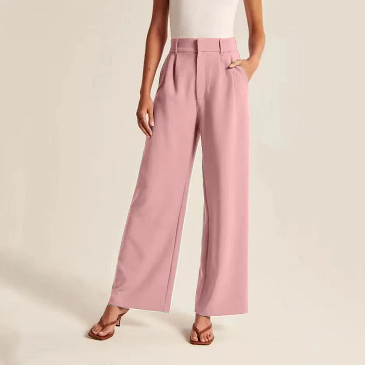 Drune - Damen Chic Weite Bein Hosen