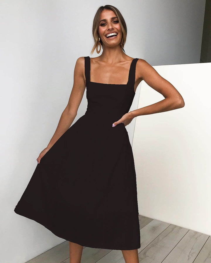 Drune | Party Einfarbiges Kleid