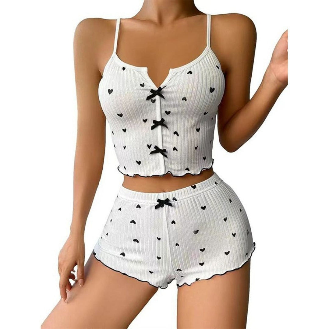 Drune | Bedrucktes Pyjama-Set