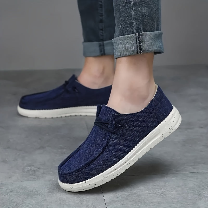 Drune | Legere Herren Loafer Mit Einfarbigem Design Und Runder Schuhspitze