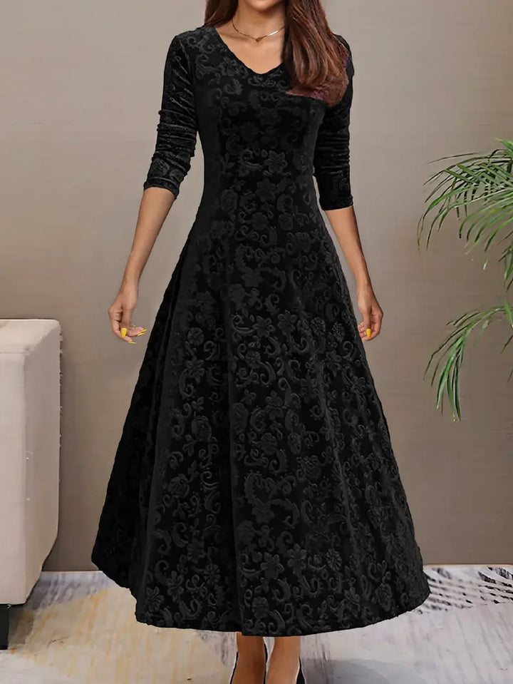 Drune - Elegantes ausgestelltes A-Linien-Kleid