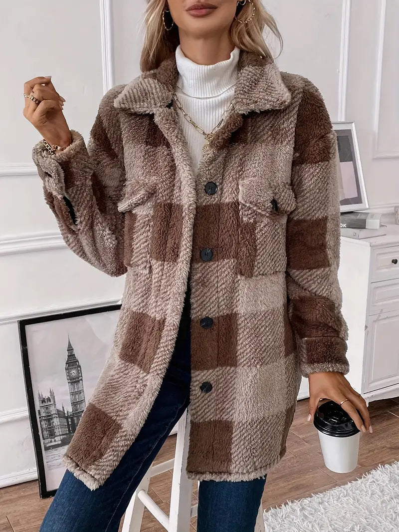 Drune | Gewebter Fleece-Mantel