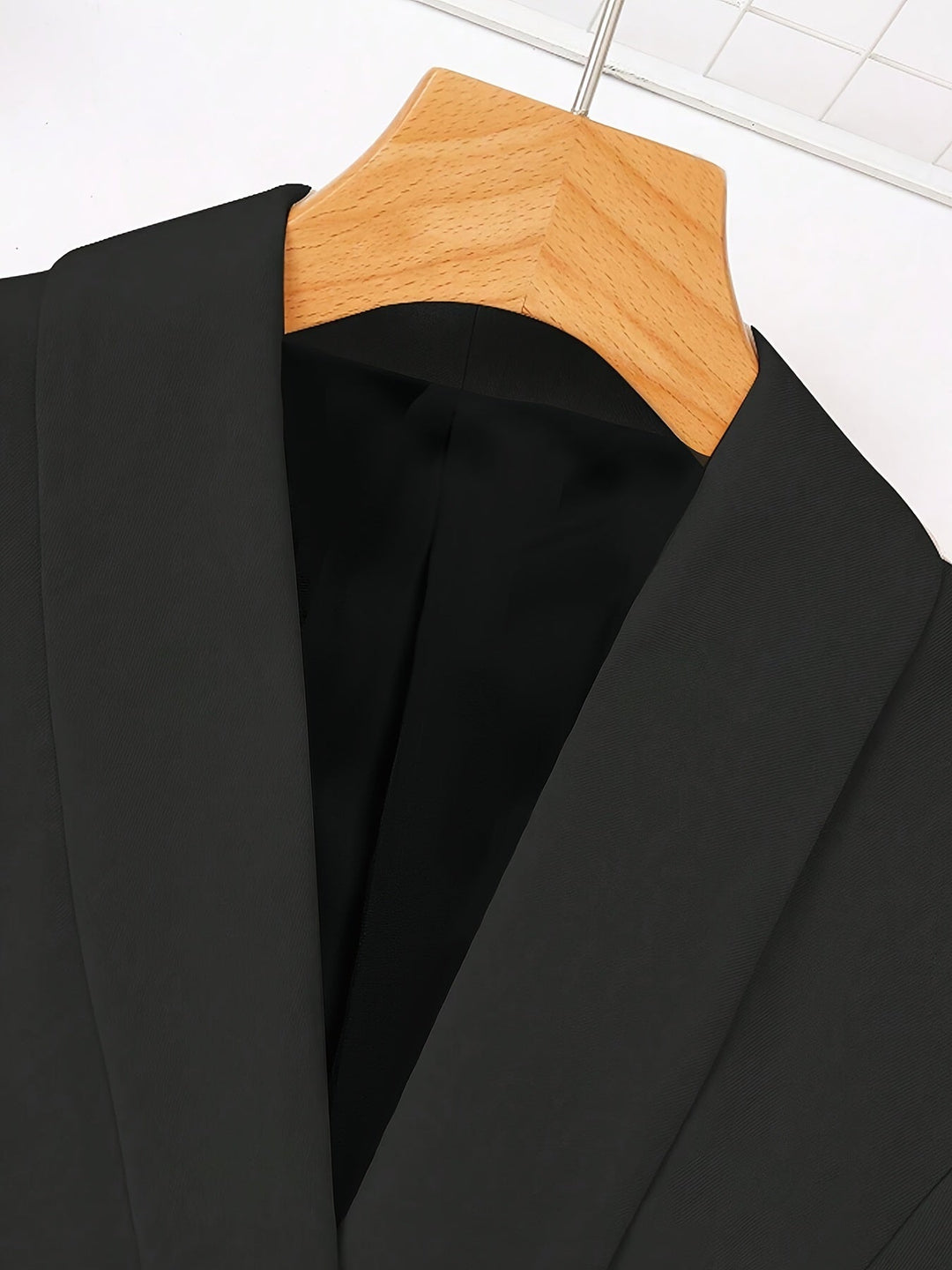 Drune |  Einfarbiges Zweiteiliges Blazer Und Hosen Outfit Set Für Damen - Ideal für formelle Anlässe