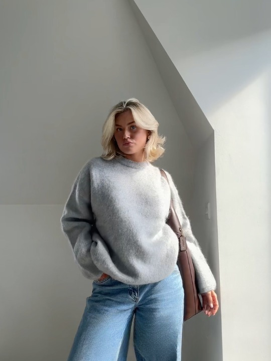 Drune | weicher Mohair-Strickpullover