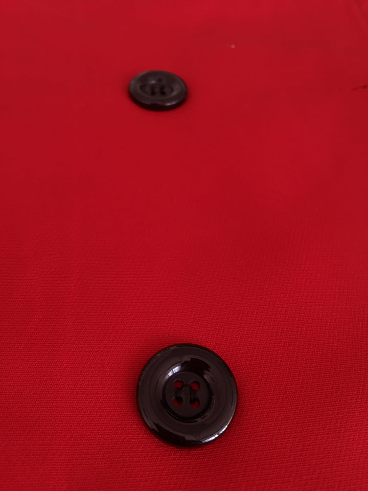 Drune | Damen Doppelreihiger Trenchcoat Mit Knopfdetails