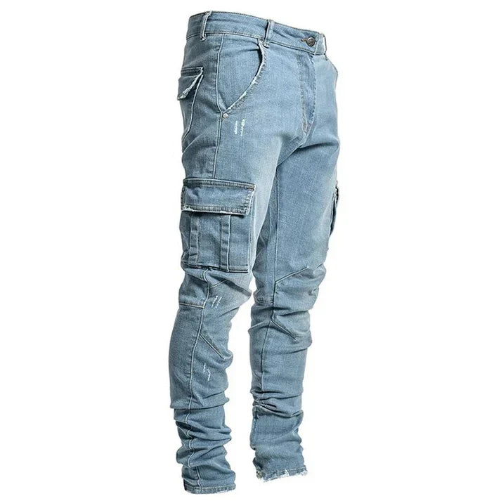 Drune | Herren Denim Cargo Hose