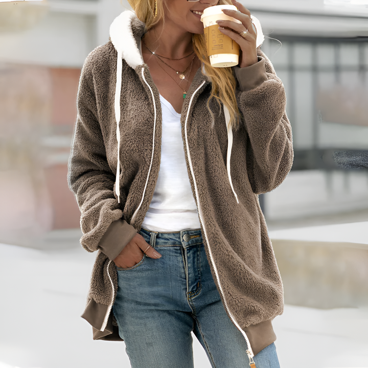 Drune | Bequeme Superweiche Fleecejacke Mit Kapuze