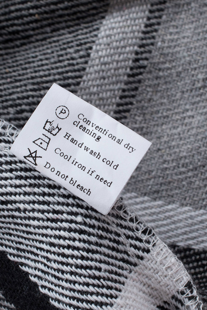 Drune | Gitterhemdenjacke mit Kapuze Polyester Lässig und Trendy
