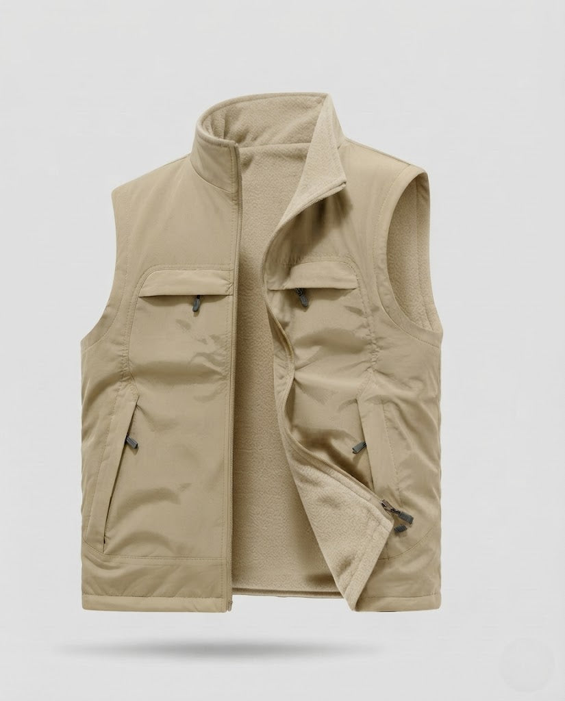 Herren Praktische und wandelbare Fleece-Weste Drune
