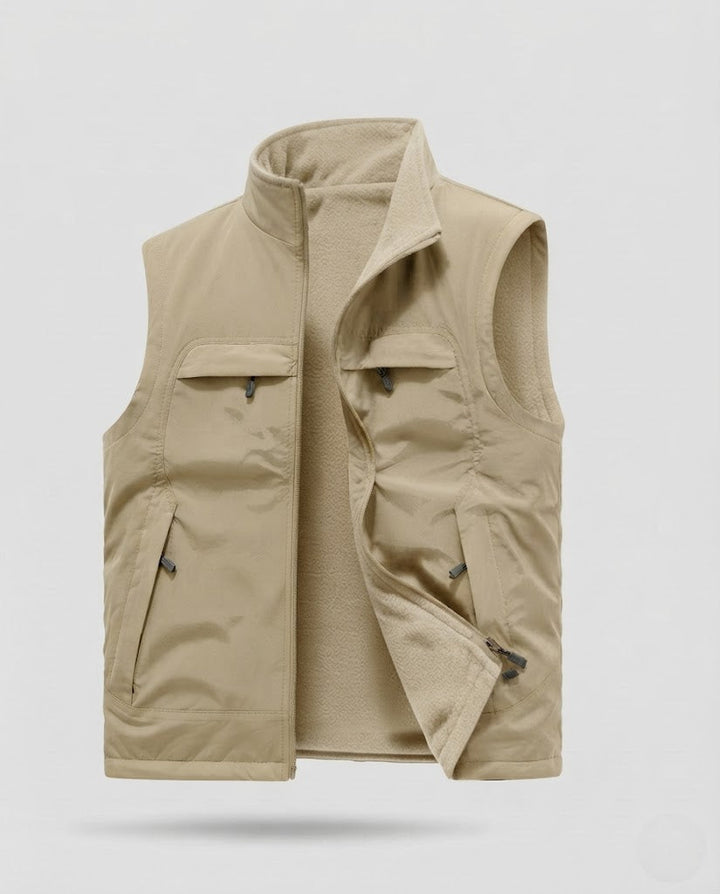 Herren Praktische und wandelbare Fleece-Weste Drune