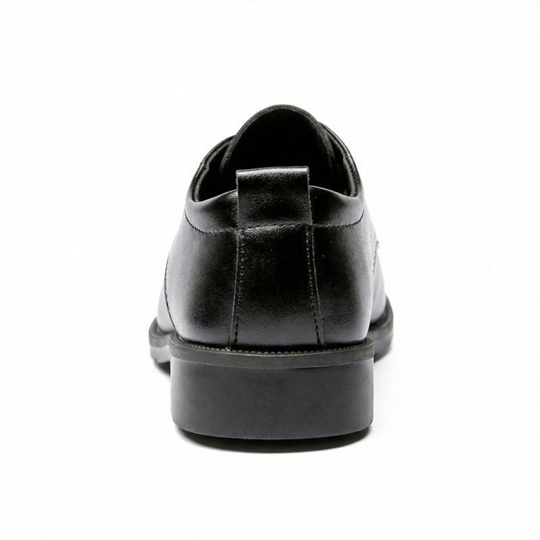 Herren Elegante Leder Schnürschuhe mit rutschfester Sohle Drune