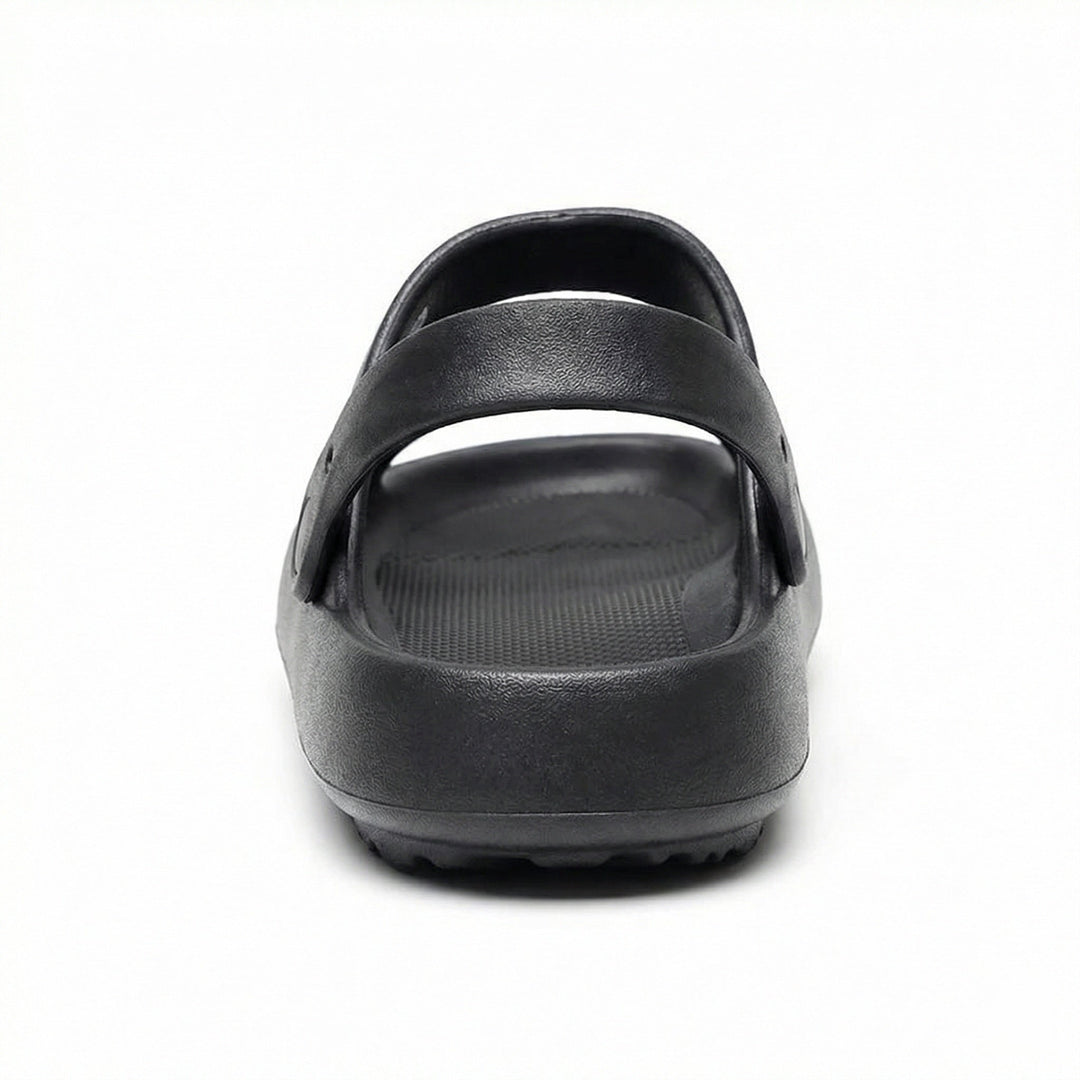 Drune | Orthopädische Sandalen Comfort Plus Pantoletten mit Doppelriemen Gepolsterte, Lässige Slip-On-Sandalen