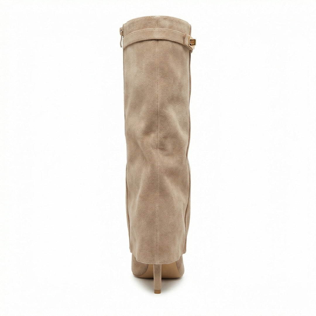 Wildlederstiefel Für Damen Drune