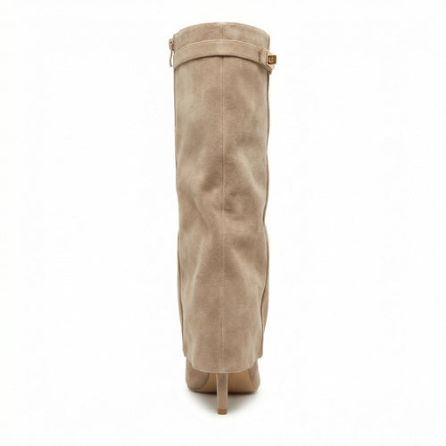 Wildlederstiefel Für Damen Drune