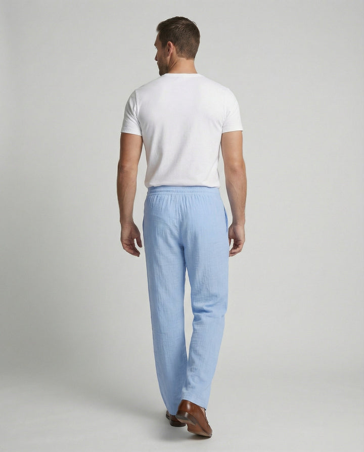 Herren lässige Leinenhose Drune