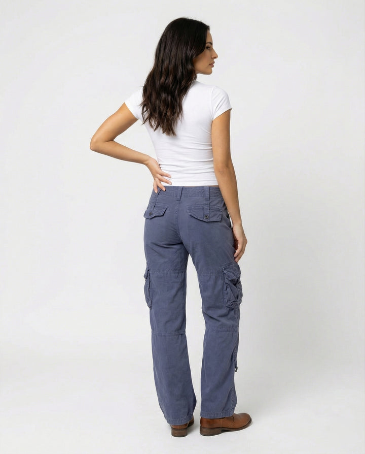 Drune - Elegante Cargohose für Damen Moderner Schnitt