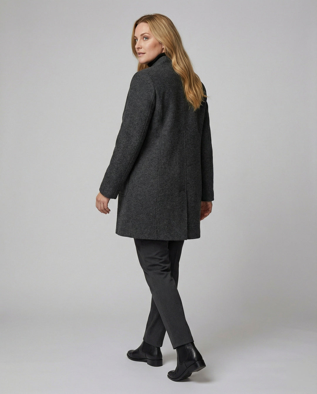 Drune | Hochkragenmantel für Damen