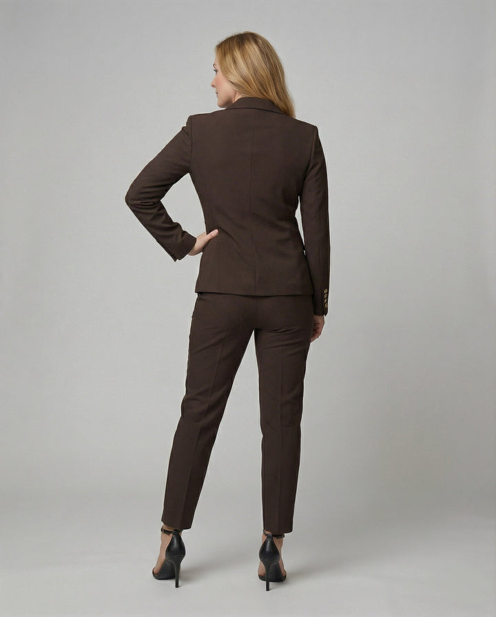 Drune | Damen Satz mit Schickem Knopf Blazer