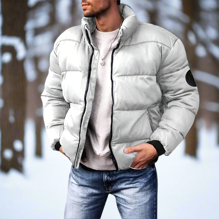 Drune | Daunenjacke - Isolierend und Leicht - Hoher Kragen - Gestepptes Design - Winddicht und Warm