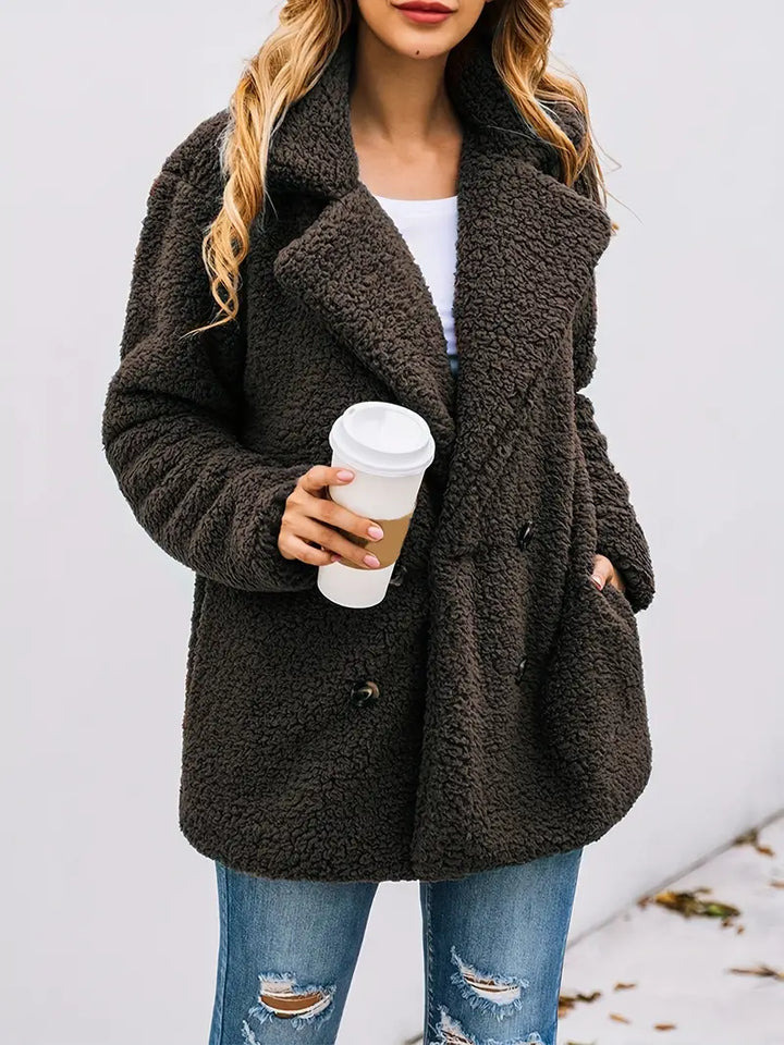 René | Luxus Teddyjacke für die kalte Saison