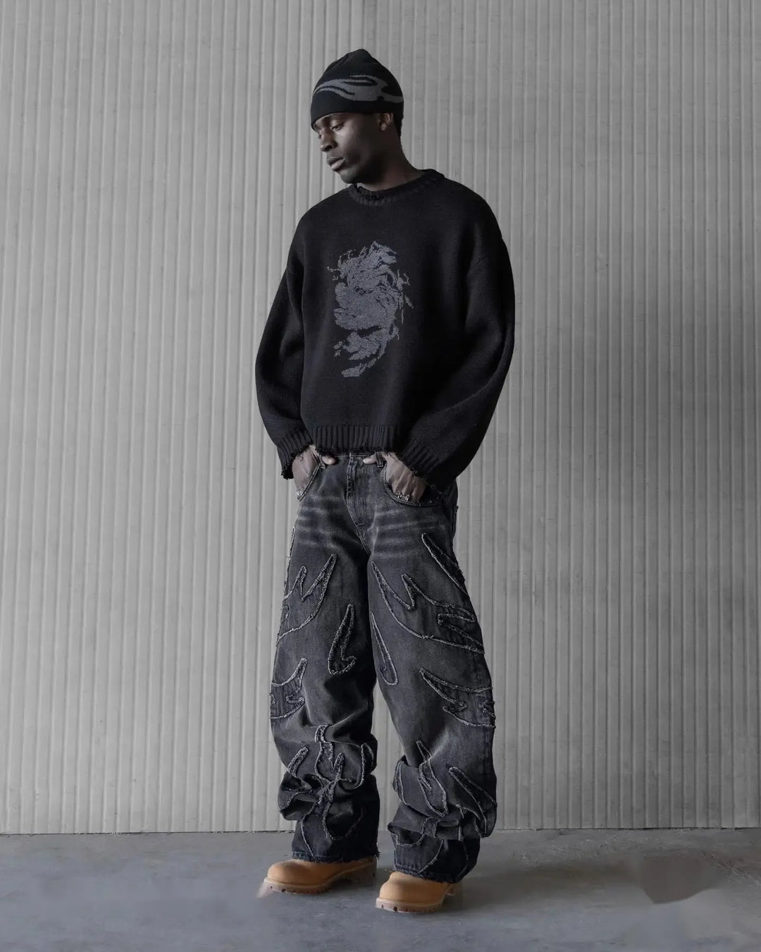 Drune | Retro Baggy Jeans Im Streetwear Stil