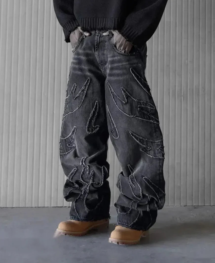 Drune | Retro Baggy Jeans Im Streetwear Stil